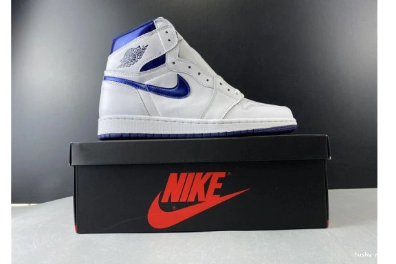 Cheap Husky Metallic 555088-106 AIR Jordan Retro 1 Navy (2016) 555088-106 1218